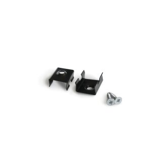 Montageklammer schwarz 6er Set Serie AVA