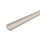 4 Meter LED Aluleiste Corner 45 Grad 21mm Serie Eco Plus Silber