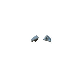 Endkappen 2er Set für Corner 45 Grad 21mm grau Serie Eco Plus