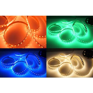 5 Meter LED Strip 12V 5050 RGBW Warmweiss (4-1 Chip) 17W & 60 Leds/M IP63