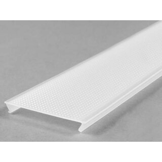 2 Meter Abdeckung Typ C10 Opal mit Struktur Klickabdeckung für XL 50mm